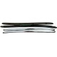 microcar m-go roof rails in chrome finish